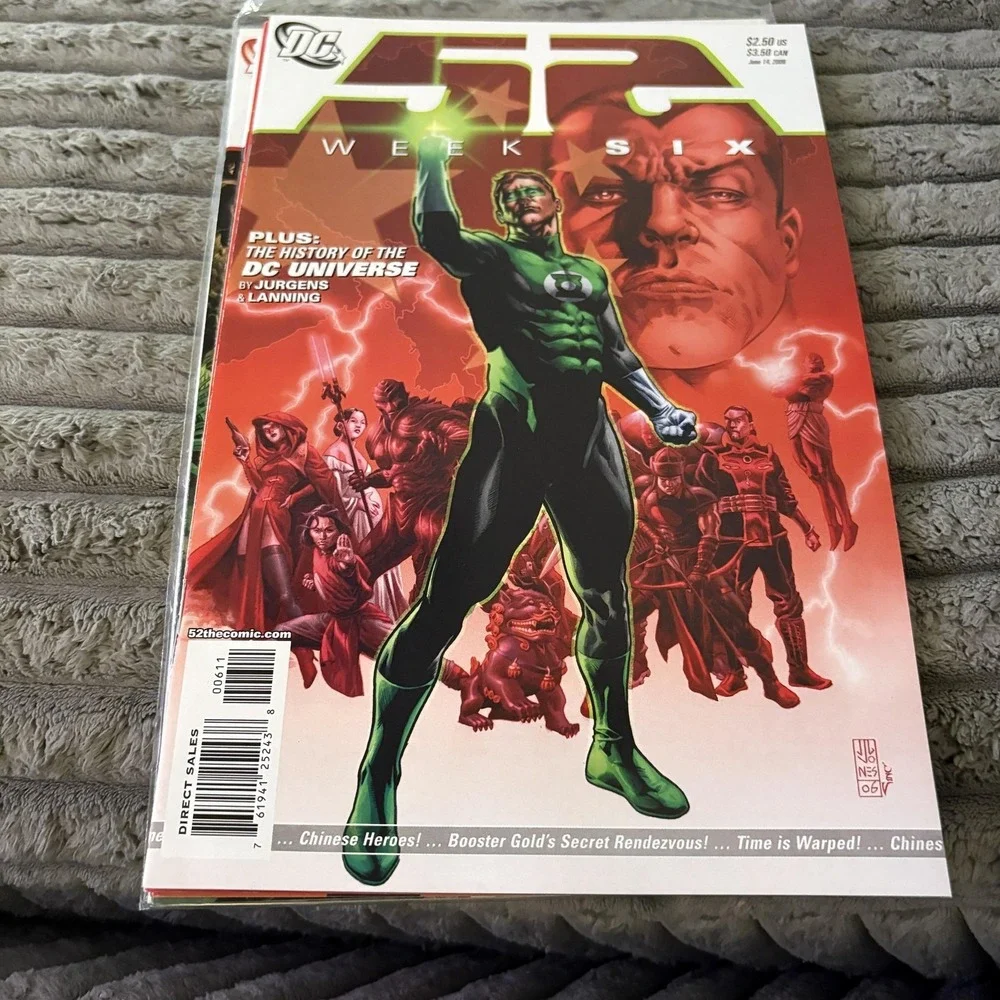 52 DC Comics Lot 10 Issues Weeks 1-10 2006 Superman Batman Booster Gold Lex Set